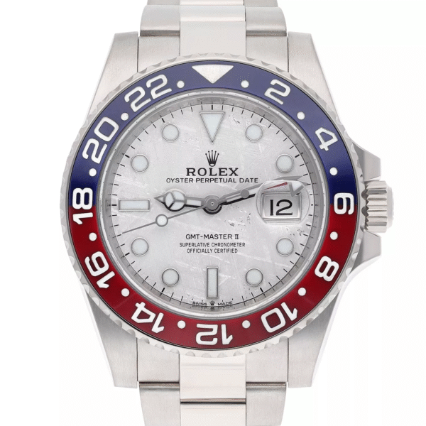 Mint Rolex Meteorite Pepsi GMT-Master II Meteorite White Gold 126719BLRO - Image 2