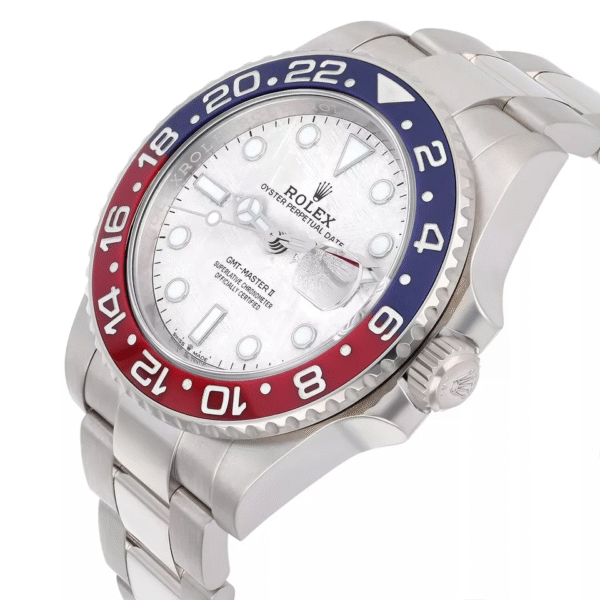 Mint Rolex Meteorite Pepsi GMT-Master II Meteorite White Gold 126719BLRO - Image 4