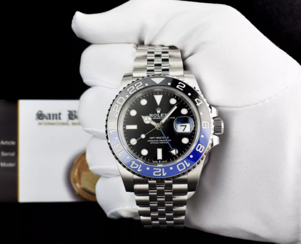 ROLEX – 2023 Stainless Steel GMT Master II Batgirl CARD 126710 BLNR – SANT BLANC - Image 2