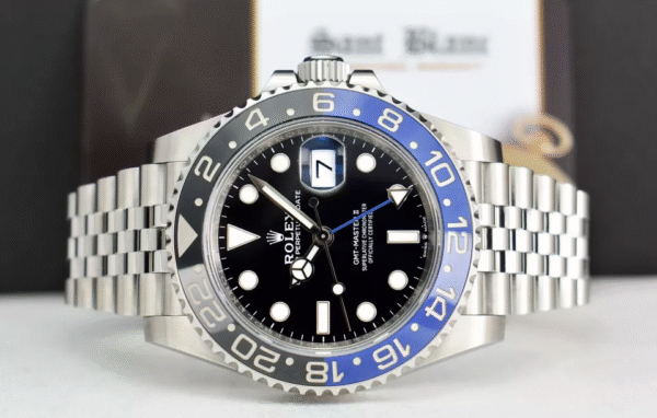 ROLEX – 2023 Stainless Steel GMT Master II Batgirl CARD 126710 BLNR – SANT BLANC - Image 3
