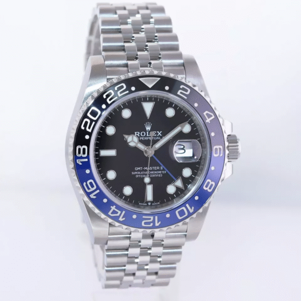 2021 MINT Rolex GMT Master Batman Blue Jubilee Ceramic 126710BLNR Watch Box - Image 6