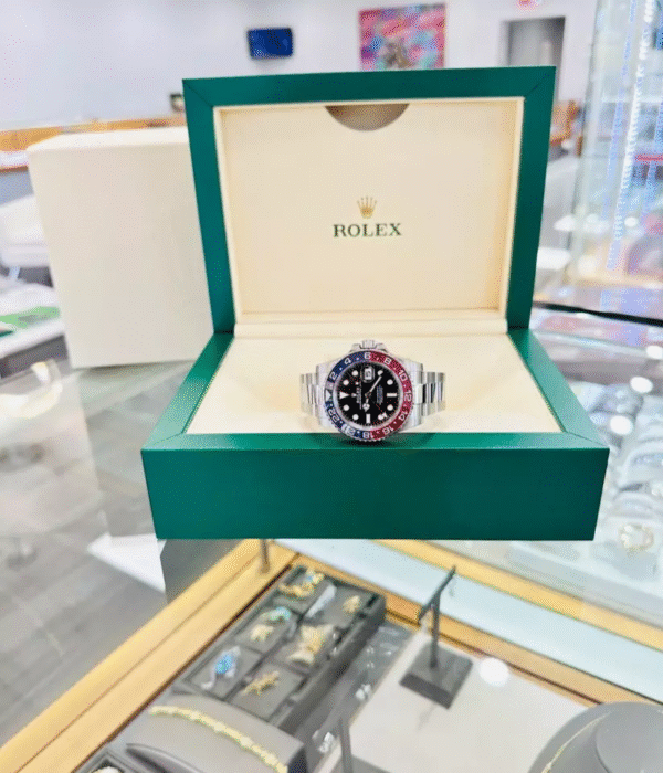 Rolex GMT-Master II 126710BLRO Pepsi Oyster Ceramic Bezel Watch Box Papers - Image 5