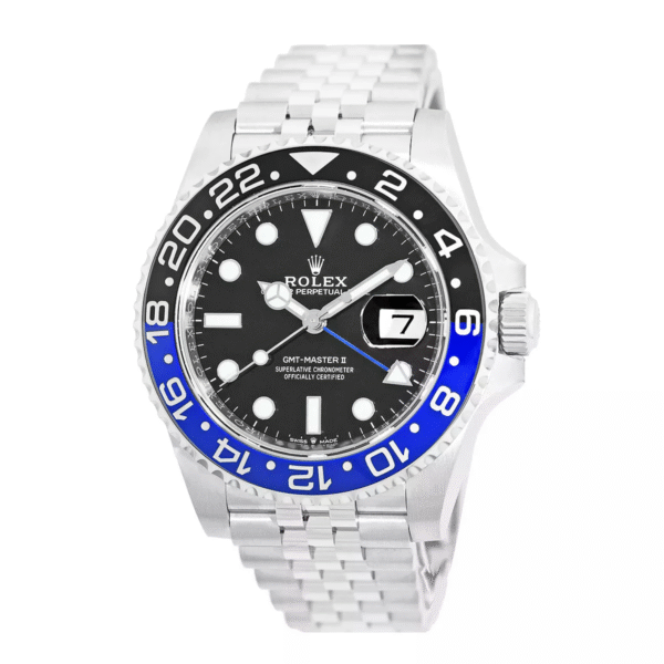 ROLEX Stainless Steel 40mm GMT Master II BATGIRL 126710BLNR Box