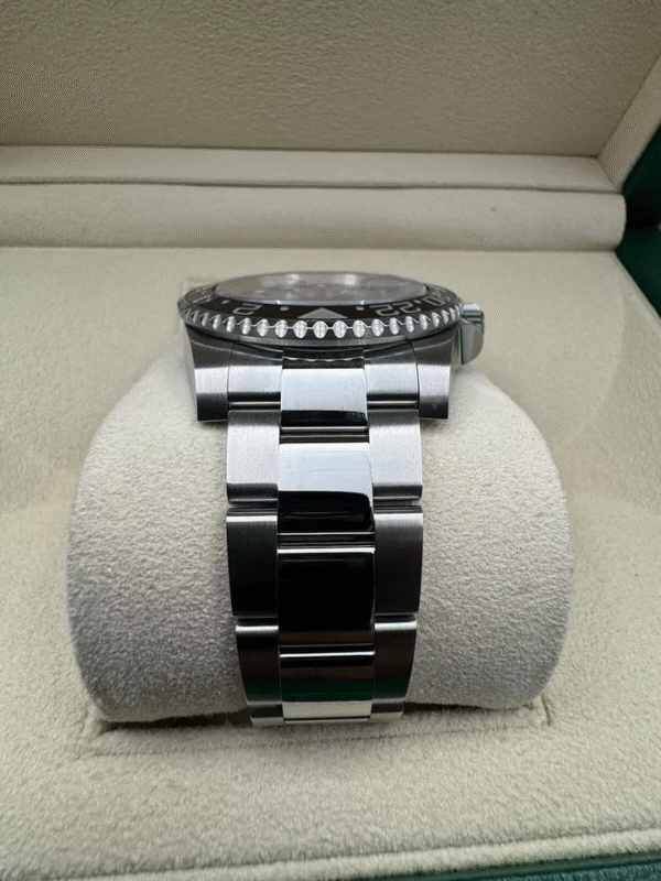 2023 Rolex GMT Master II Sprite Watch Lefty Oyster Bracelet 126720VTNR Full Set - Image 4