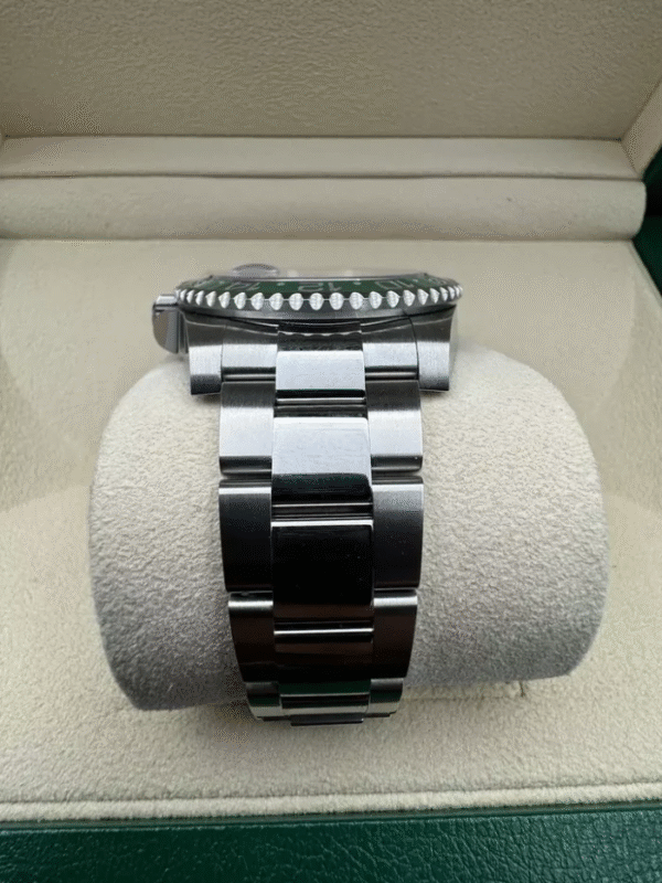 2023 Rolex GMT Master II Sprite Watch Lefty Oyster Bracelet 126720VTNR Full Set - Image 4