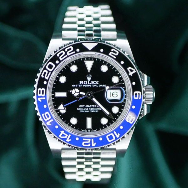 2024 Rolex GMT-Master II “Batgirl” 40mm Jubilee Blue Black Bezel