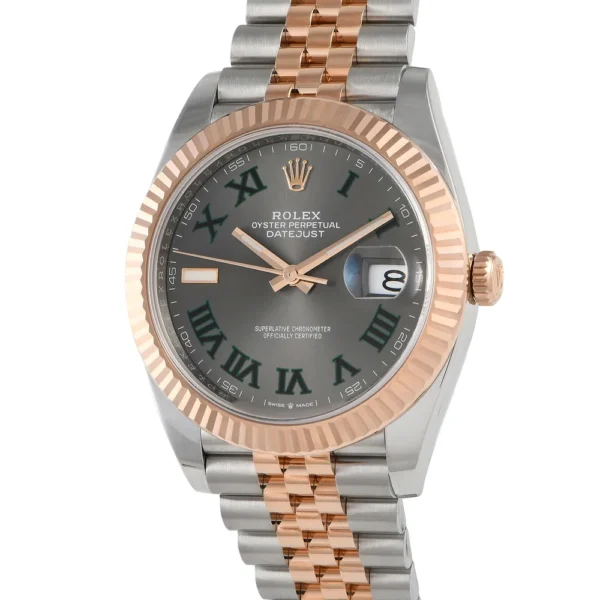 Rolex Datejust 41 Wimbledon Watch 126331-0016 Ref: 126331-0016 - Image 2
