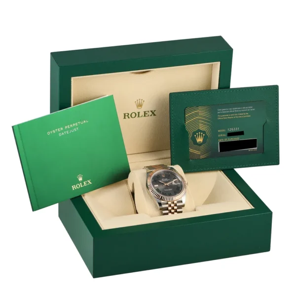 Rolex Datejust 41 Wimbledon Watch 126331-0016 Ref: 126331-0016 - Image 5
