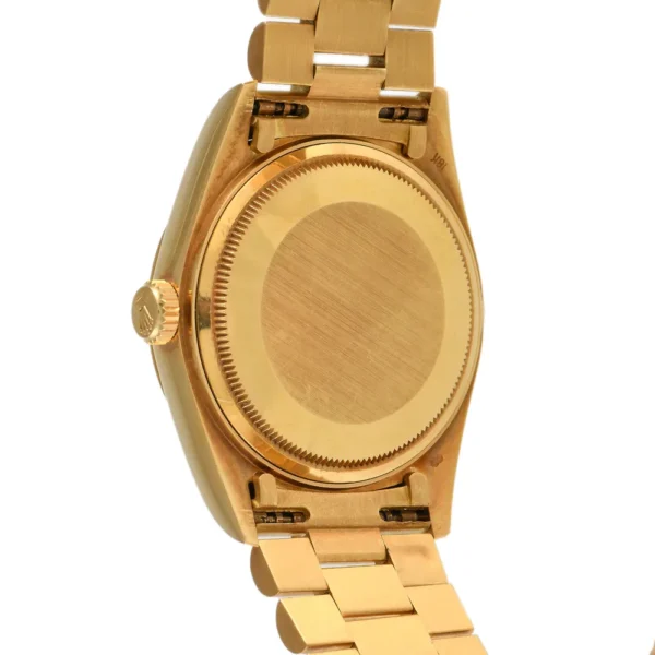 Rolex Day-Date 36 Champagne Khanjar Dial Watch 18038 Ref: 18038 - Image 3