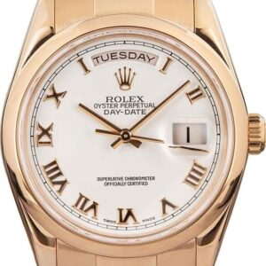 Rolex Day-Date 118205 Everose Gold Oyster