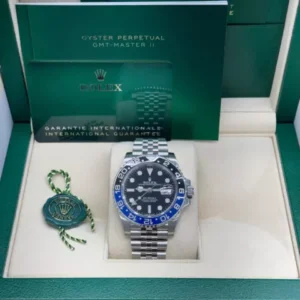 Rolex 40325: GMT-Master II “Batgirl”, Watch Ref. 126710BLNR, 2023 Full Set