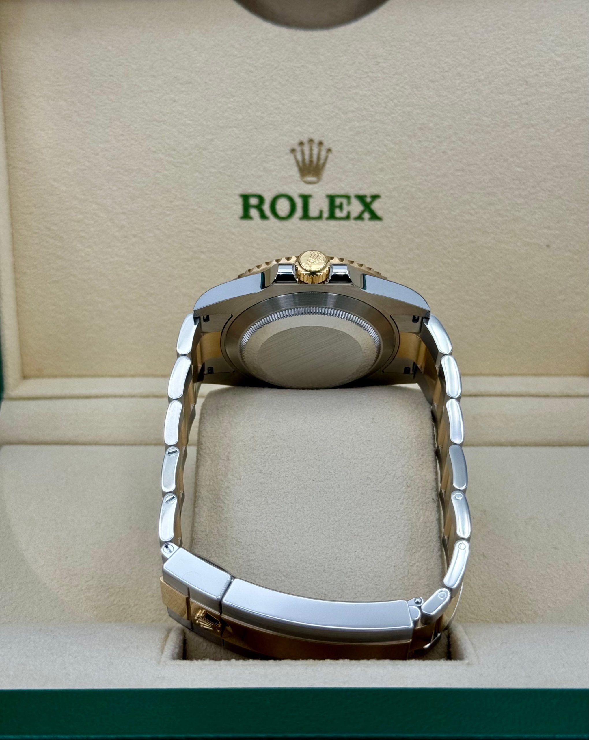 2024 Rolex GMT-Master II 40mm 126713GRNR Two-Tone Jubilee Black Dial - Image 2