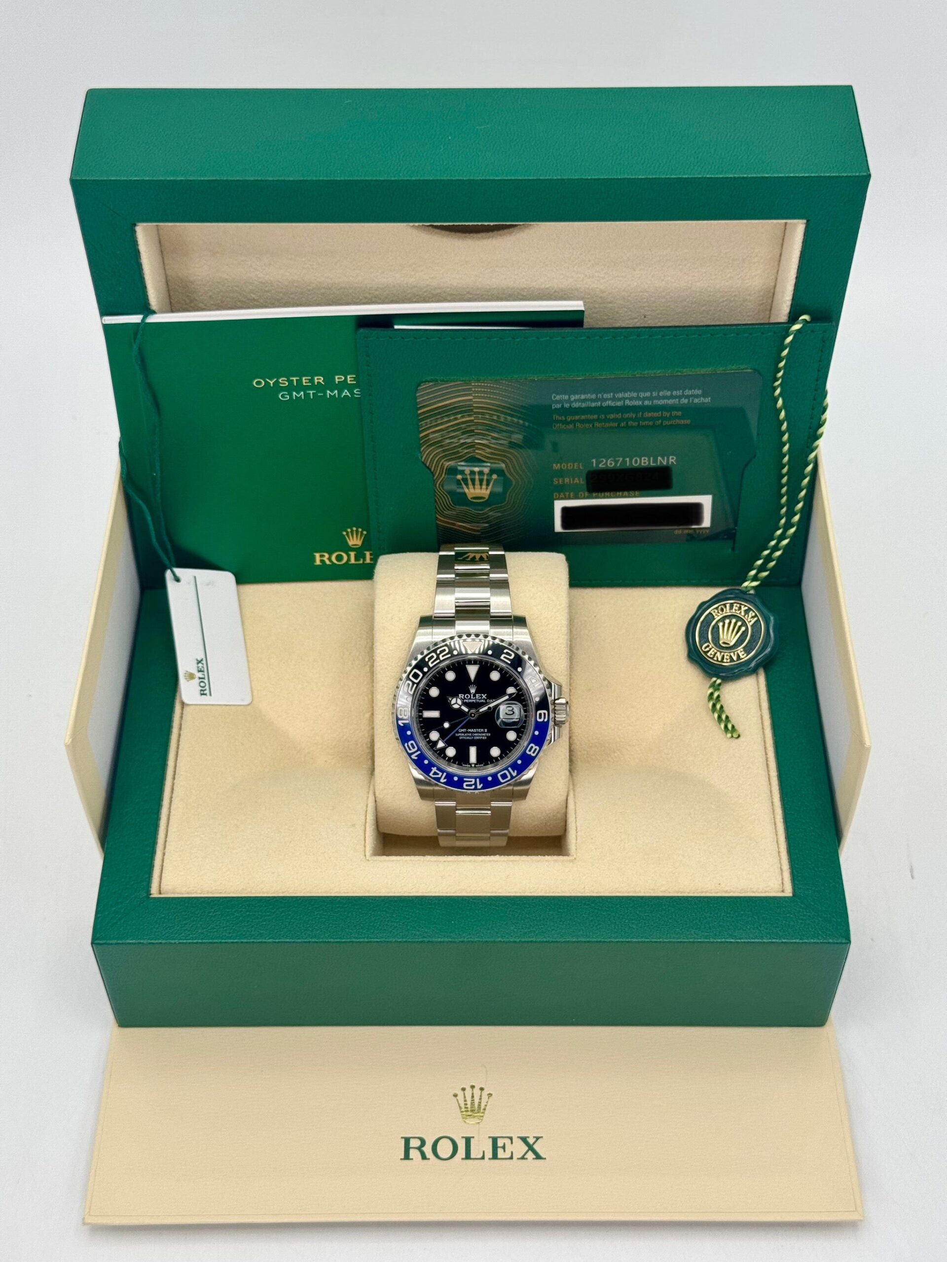 2023 Rolex GMT-Master II “Batman” 40mm 126710BLNR Oyster - Image 3