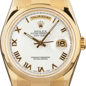 Pre-Owned Rolex Day-Date 118208 Oyster Bracelet