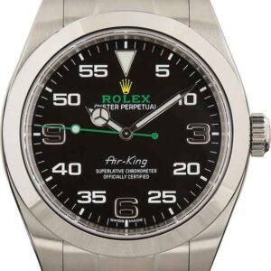 Rolex Air-King 116900 Black Dial