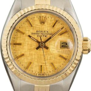 Ladies Rolex Date 6917 Steel & Yellow Gold