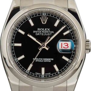 Rolex Datejust 116200 Black