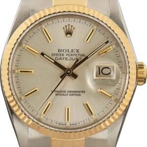 Datejust Rolex 16013 Stainless and Gold