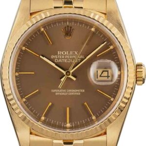 Rolex Datejust 16018 Yellow Gold