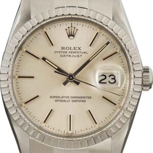 Mens Rolex Datejust 16030 Silver Dial