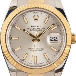 Rolex Datejust 41 Ref 126333 Silver Dial