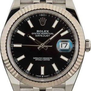 Used Rolex Datejust 41 Ref 126334 Black Dial