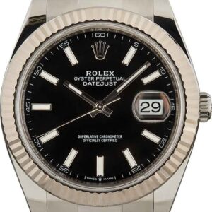 Pre-Owned Rolex Datejust 41 Ref 126334 Black Dial