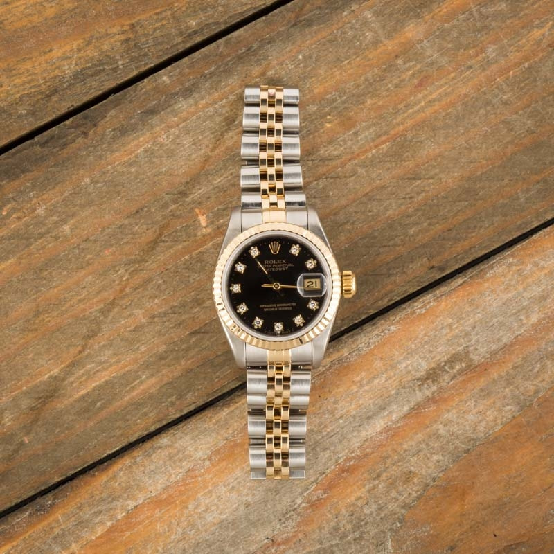 Ladies Rolex DateJust 69173 Diamond Dial - Image 4