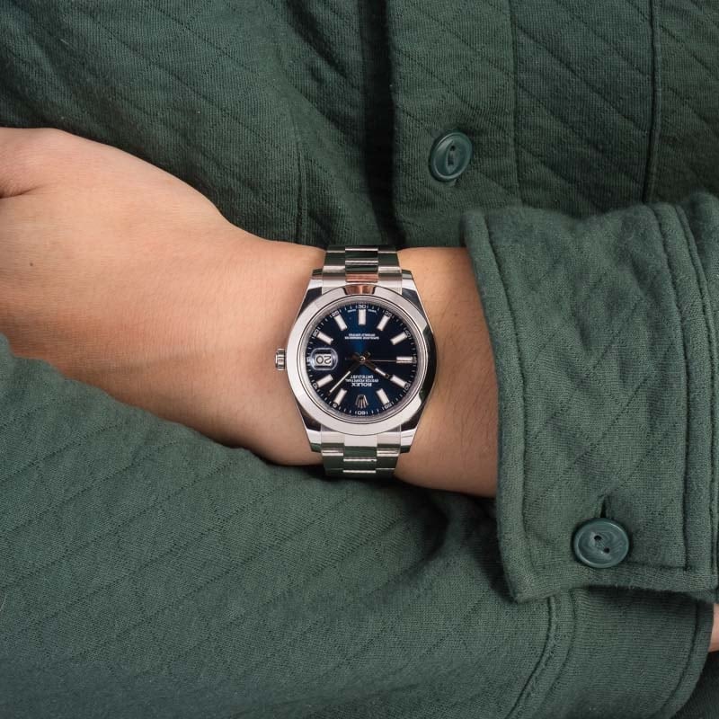 Mens Rolex Datejust II Ref 116300 Blue Dial - Image 5