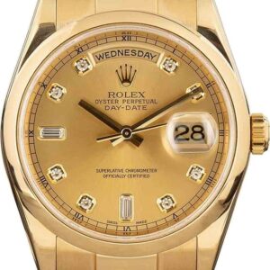 Rolex Day-Date 118208 Yellow Gold Oyster