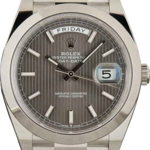 Rolex Day-Date 40 Ref 228206 Platinum