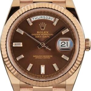 Pre-Owned Rolex Day-Date 40 Ref 228235