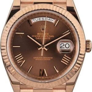 Rolex Day-Date 40 Ref 228235 Everose Gold