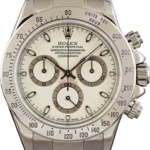 Rolex Daytona 116520 White Dial