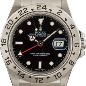 Mens Rolex Explorer II 16570 Black