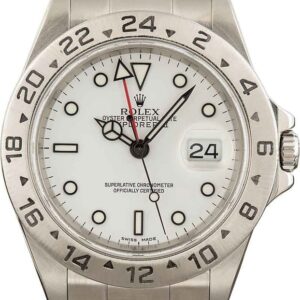 Rolex Explorer II Ref. 16570 White Polar Dial
