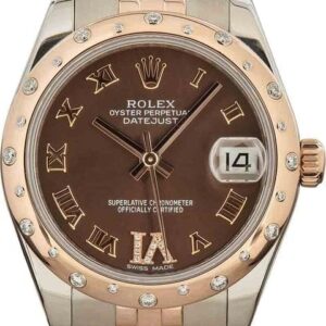 Ladies Rolex Datejust 178341 Steel & 18k Everose
