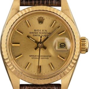 Pre-Owned Rolex Ladies Datejust 6917 18k Yellow Gold