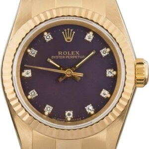 Rolex Oyster Perpetual 67198 Yellow Gold