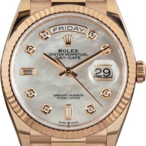 Rolex Day-Date President 128235 Everose Gold