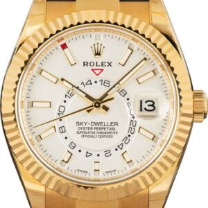 Rolex Sky-Dweller 326238 White Dial