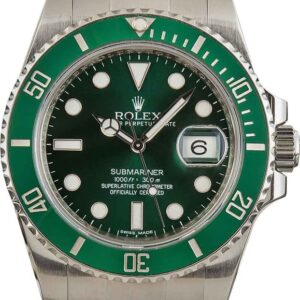 Pre-Owned Rolex Submariner 116610LV Green Hulk
