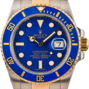 Rolex Submariner 116613 Matte Blue Dial