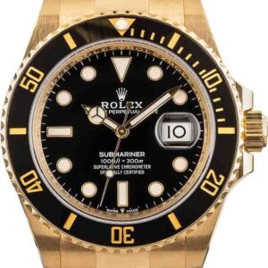 Rolex Submariner Yellow Gold 126618