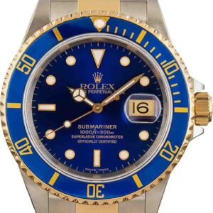 Men’s Rolex Submariner 16613 Two Tone