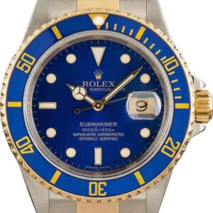 Rolex Submariner 16613T Blue