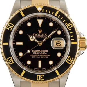Rolex Submariner 16613T Black Dial