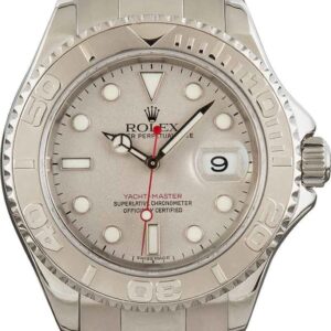 Pre-Owned Rolex Yacht-Master 16622 Platinum Dial