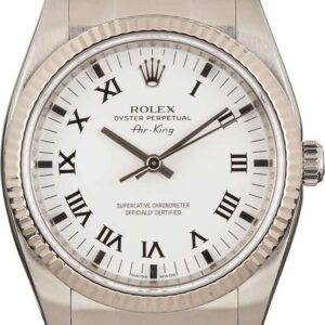Rolex Air-King 114234 White Gold
