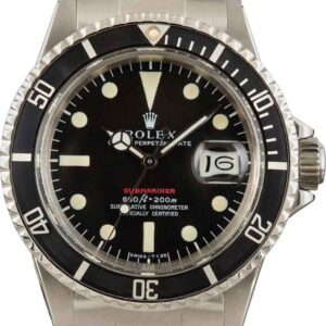 Vintage Rolex Red Submariner 1680 Feet First